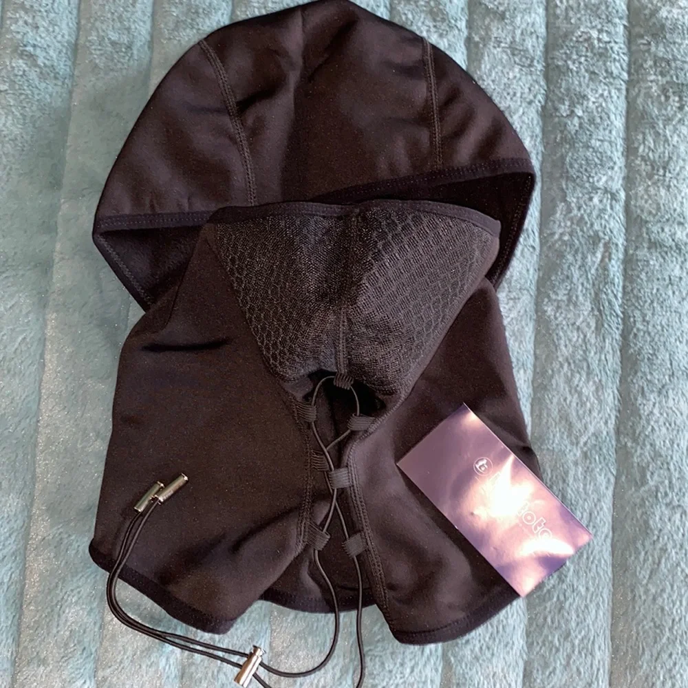 Ltrototea black ski mask NWT